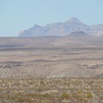 The Lincoln Profile as seen from Casa Piedra Road